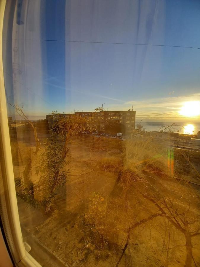 Flat with the sea view Apartment Aktau  Exterior foto